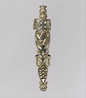 Mount Prints: Mount for Spear Shaft, Late Roman, ca. 400. Creator: Unknown