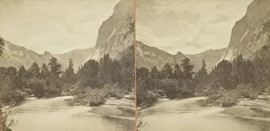 Carleton Eugene Watkins Gallery: Mount Starr King, Yosemite Valley, Mariposa County, Cal. 1861 / 76