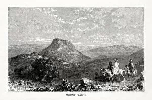 Mount Tabor Gallery: Mount Tabor, 19th century. Artist: Whitehead