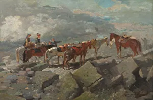 Mount Washington Prints: Mount Washington, 1869. Creator: Winslow Homer