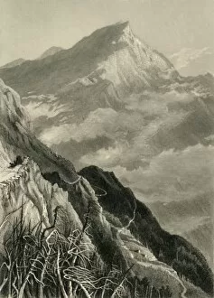 Steep Gallery: The Mount Washington Road, (White Mountains), 1872. Creator: Samuel Valentine Hunt