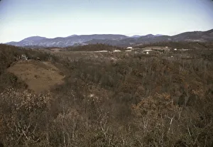 Route Prints: Mountain farms along the Skyline Drive, Va. ca. 1940. Creator: Jack Delano