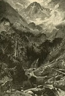 Granite Gallery: Mountain of the Holy Cross, 1874. Creator: J. Augustus Bogert