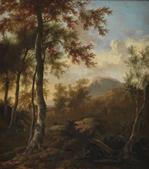 Mountain Landscape, 1648-1744. Creators: Frederik de Moucheron, Isaac de Moucheron