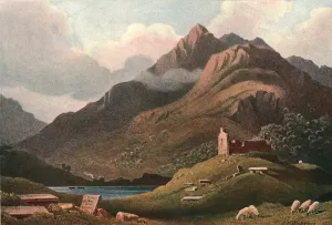A Mountain Landscape - Ben Lomond, (c1900). Creator: Unknown A Mountain Landscape - Ben Lomond, (c1900). Creator: Unknown