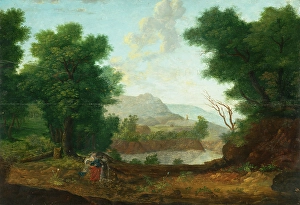 Mountain Landscape with a Pond, 1620. Creator: Unknown