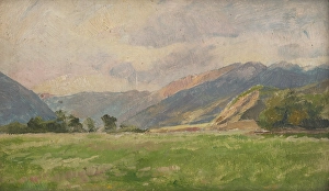 Cordak Prints: Mountain Meadow, 1900-1930. Creator: Ludovit Cordak