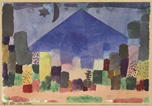 Images Dated 9th September 2014: The Mountain Niesen. Egyptian Night. Artist: Klee, Paul (1879-1940)