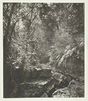 Collotype Gallery: A Mountain Pass in Formosa, c. 1868. Creator: John Thomson