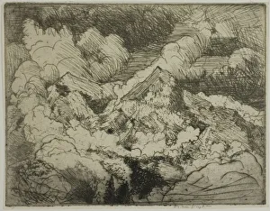 Peaks Prints: Mountain Peaks, 1908. Creator: Donald Shaw MacLaughlan