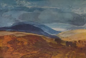 Cotman Prints: Mountain Scene, 1923. Artist: John Sell Cotman