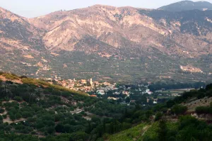 Kefalonia Prints: Mountain scenery, Kefalonia, Greece