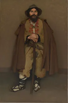Ramsay Prints: A mountain shepherd, 1901. Artist: Ramsay, Hugh (1877-1906)