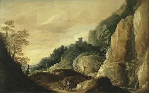 Geological Prints: Mountainous Landscape, 1640. Creator: David Teniers II