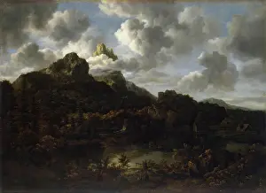 Mountainous Prints: Mountainous Landscape, 1670. Creator: Jacob van Ruisdael