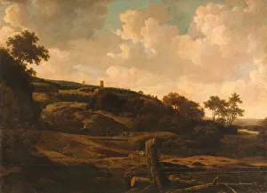 Mountainous Landscape with a Ruin, c.1650-1669. Creator: Joris van der Haagen