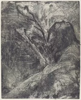 The Alps Collection: Mountains (Berge), 1920. Creator: Ernst Kirchner