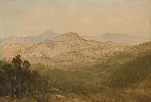 Mountainside Gallery: Mountains in Colorado, 1870. Creator: John Frederick Kensett