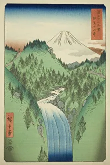Fousi Yama Prints: In the Mountains of Izu Province (Izu no sanchu)