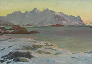 Shoreline Prints: Mountains. Study from North Norway. Creator: Anna Katarina Boberg