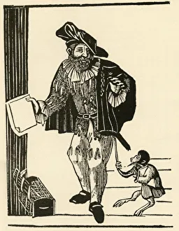 The Bookman Collection: A Mountebank of Old London, (1928). Creator: Unknown