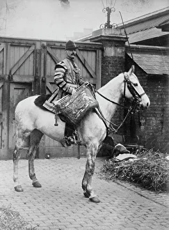 Horse Guard Prints: Mounted Trumpeter, Household Infantry