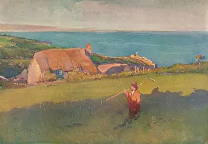 Studio Publications Collection: Across Mounts Bay, c1880. Artist: Elizabeth Adela Forbes