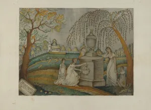 Mourning Embroidery, 1935 / 1942. Creator: Harry Jennings