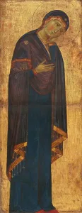 The Mourning Madonna, c. 1270 / 1275. Creator: Master of the Franciscan Crucifixes