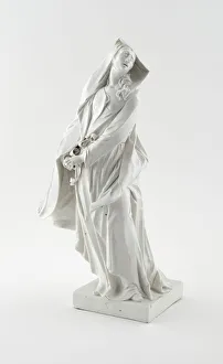 Munich Prints: Mourning Madonna, Munich, 1756 / 58. Creator: Nymphenburg Porcelain Manufactory