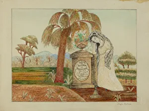 Mourning Picture, c. 1936. Creator: John Oster
