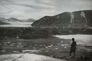 Debenham Prints: The Mouth of Dry Valley, Showing The Commonwealth Glacier, 1912, (1913). Artist