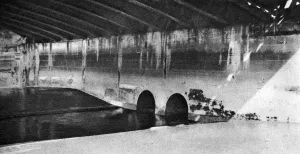 The mouth of the Holebourne, where it finds the Thames as the Fleet Ditch, London, 1926-1927 The mouth of the Holebourne, where it finds the Thames as the Fleet Ditch, London, 1926-1927