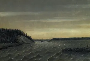 Research University Prints: Mouth of the River Irtysh From Behind the Rock in the Valley of the River Ob