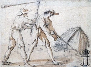 Callote Gallery: The Mouths Labour, c1592-1635. Artist: Jacques Callot