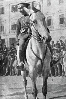 Declaration Prints: Un mouvement national a Salonique; le colonel Zimbrakakis