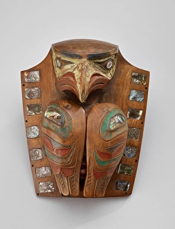 Paint Prints: Moveable frontlet, 1880-1890. Creator: Unknown