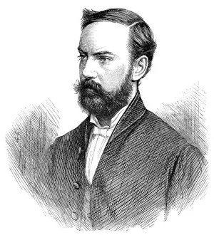 Sir Charles Dilke Prints: Movers and Seconders of the Address: Sir Charles Dilke, 1870. Creator: Unknown