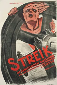 Movie Prints: Movie poster 'Strike' by Sergei Eisenstein