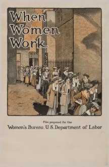 The United States Prints: Movie Poster When women work'
