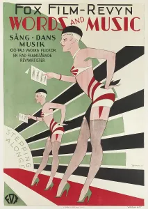 Art Deco Prints: Movie poster 'Words and Music' by James Tinling