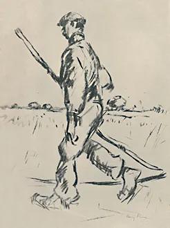 The Mower, 1919. Artist: Harry Becker