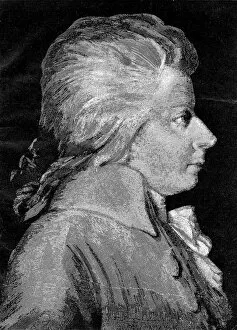 Images Dated 14th June 2017: Mozart at the age of 30 years, 1906