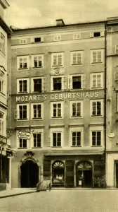 Muller Prints: Mozarts birthplace, Salzburg, Austria, c1935. Creator: Unknown