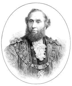 Livery Company Prints: Mr. Alderman J. W. Ellis, the new Lord Mayor of London, 1881. Creator: Unknown