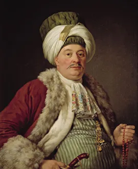 Istanbul Turkey Prints: Mr Asmund Palm, a Merchant of Constantinople, 1773. Creator: Jonas Hoffman