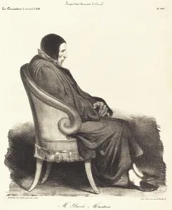Elderly Prints: Mr. Barbe-Marbois, 1835. Creator: Honore Daumier