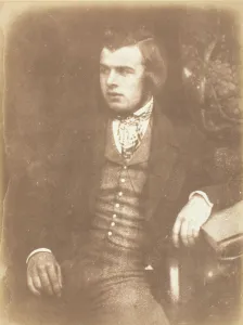 Hill David Octavius Prints: Mr. Brodie, RSA, August 25, 1845, Sculptor, Lived in Cornwell St. 1845