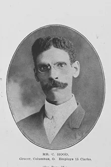 Jean Blackwell Hutson Division Prints: Mr. C. Hood; Grocer; Columbus, O.; Employs 15 clerks, 1907. Creator: Unknown