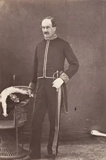 British Rule Prints: Mr. Cecil Beadon, Foreign Secretary to Government of India, 1859. Creator: Unknown